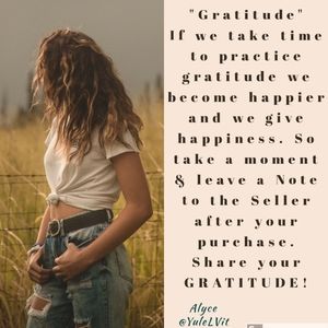 Gratitude..leave Love Note